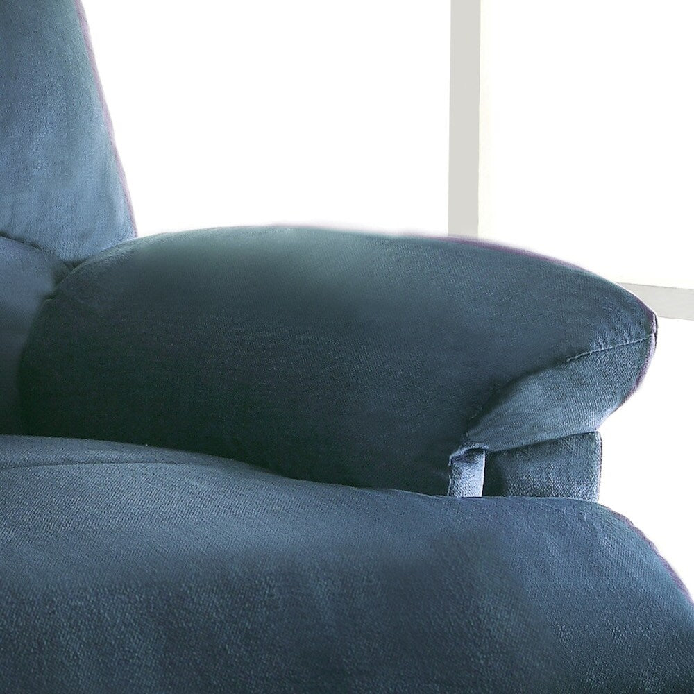 Sophisticated Woven Fabric Recliner for Ultimate Relaxation Experience