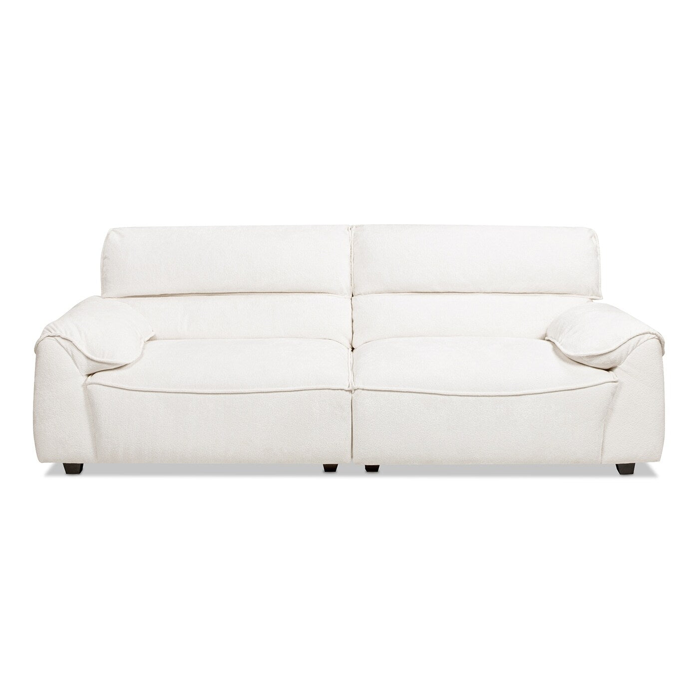 Sorrento 90.5 Chenille Upholstered 2-Piece Modular Sofa
