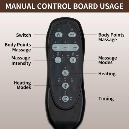 Standard Power Lift Recliner Chair with Full?Body Massage & USB