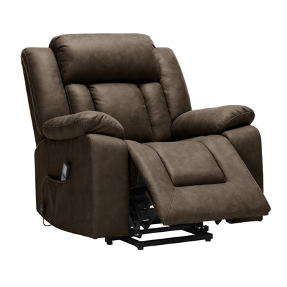 Stearns & Foster Halston Power Lift Heat-Massage Recliner
