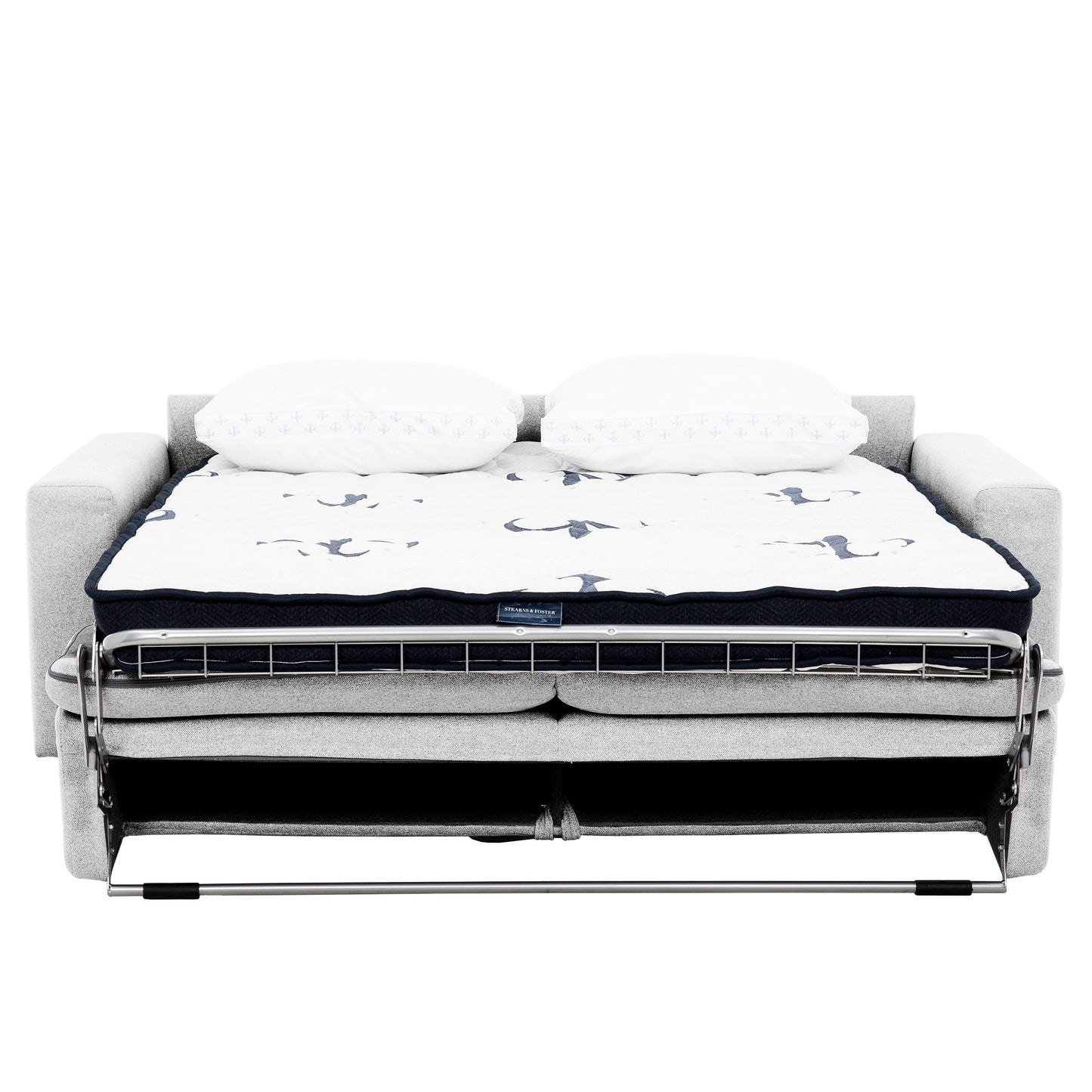 Stearns & FosterÂ® Giotto 78 in. Full Sleeper Sofa with Memory Foam Mattress