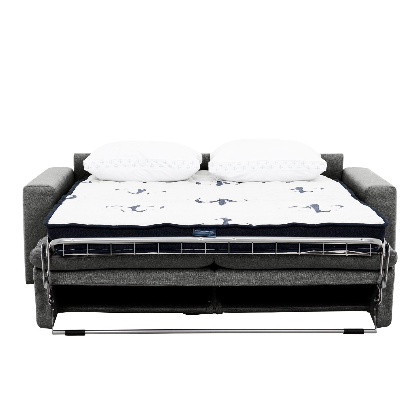 Stearns & FosterÂ® Giotto 78 in. Full Sleeper Sofa with Memory Foam Mattress