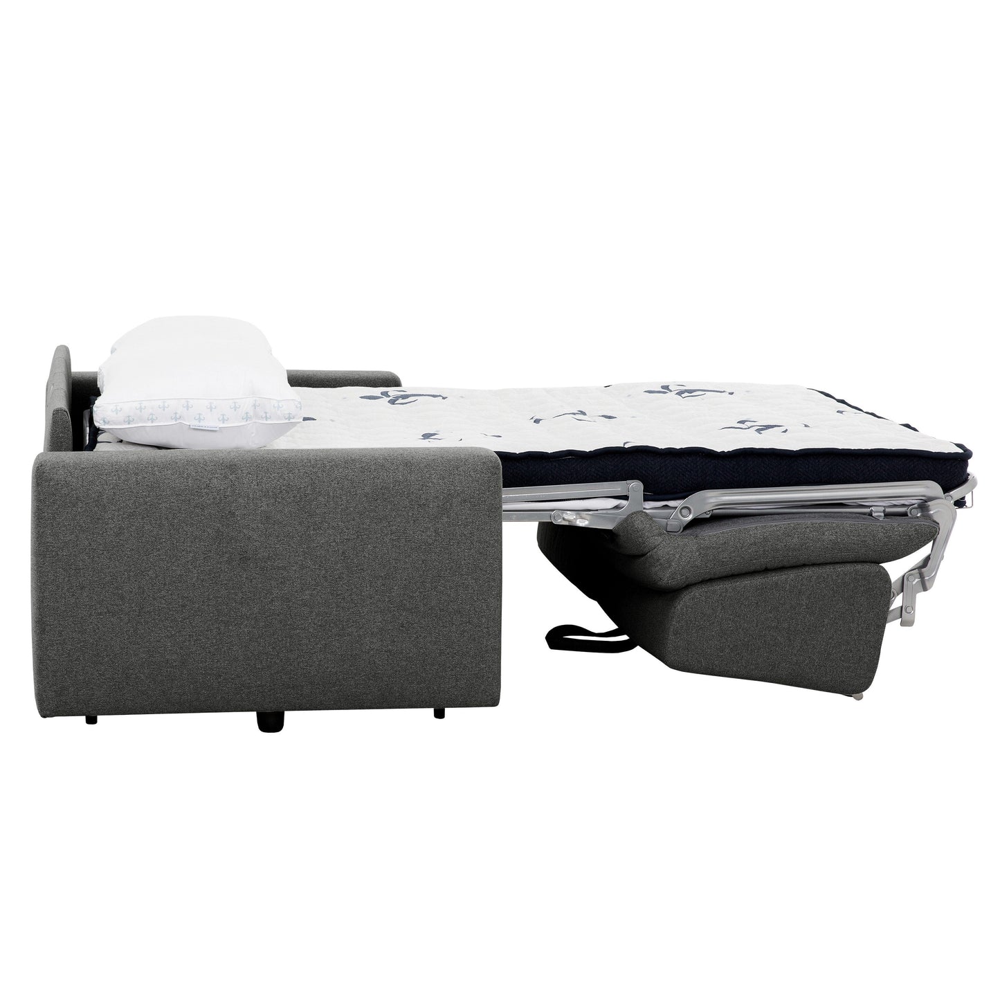 Stearns & FosterÂ® Giotto 78 in. Full Sleeper Sofa with Memory Foam Mattress