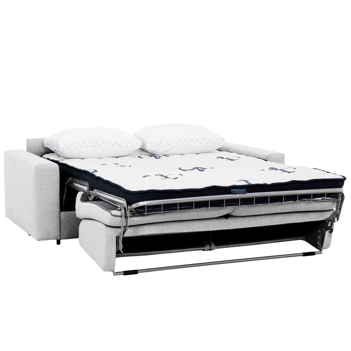 Stearns & FosterÂ® Giotto 78 in. Full Sleeper Sofa with Memory Foam Mattress