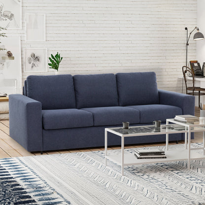 Stearns & FosterÂ® Paolo 82 in. Queen Sleeper Sofa with 5in Memory Foam Mattress