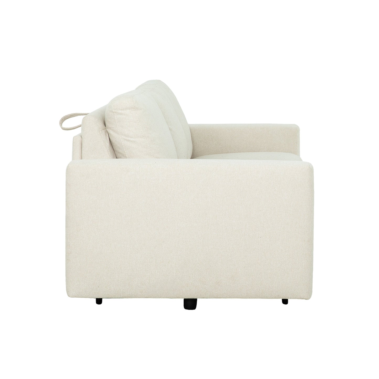 Stearns & FosterÂ® Paolo 82 in. Queen Sleeper Sofa with 5in Memory Foam Mattress