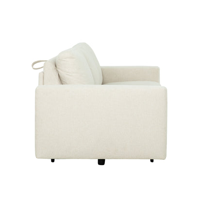 Stearns & FosterÂ® Paolo 82 in. Queen Sleeper Sofa with 5in Memory Foam Mattress