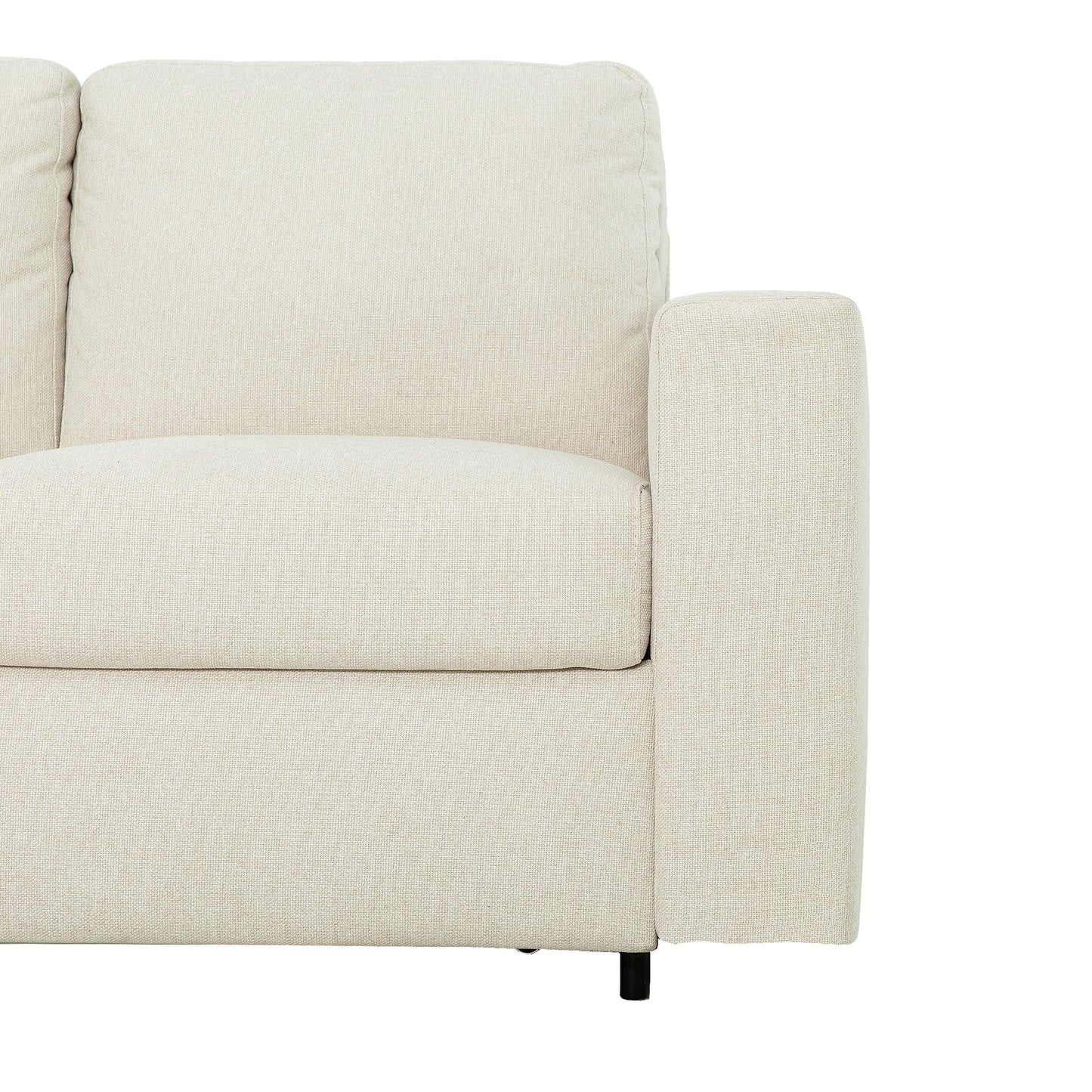 Stearns & FosterÂ® Paolo 82 in. Queen Sleeper Sofa with 5in Memory Foam Mattress