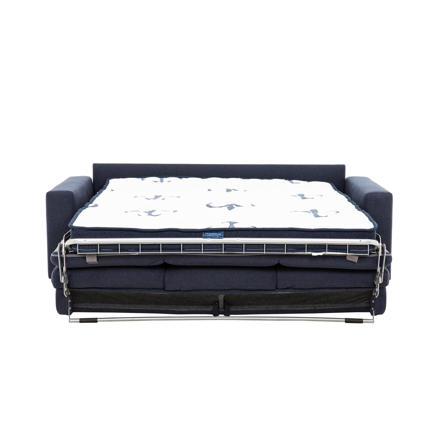 Stearns & FosterÂ® Paolo 82 in. Queen Sleeper Sofa with 5in Memory Foam Mattress