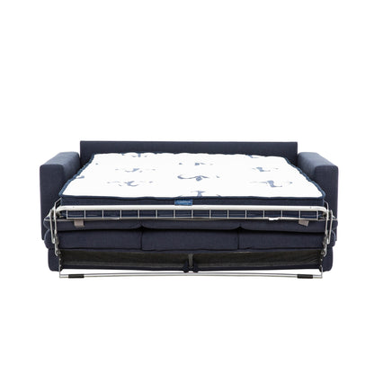 Stearns & FosterÂ® Paolo 82 in. Queen Sleeper Sofa with 5in Memory Foam Mattress