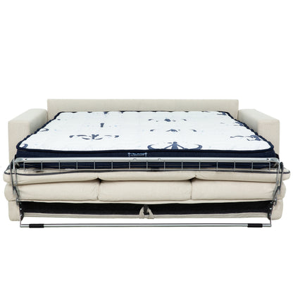 Stearns & FosterÂ® Paolo 82 in. Queen Sleeper Sofa with 5in Memory Foam Mattress
