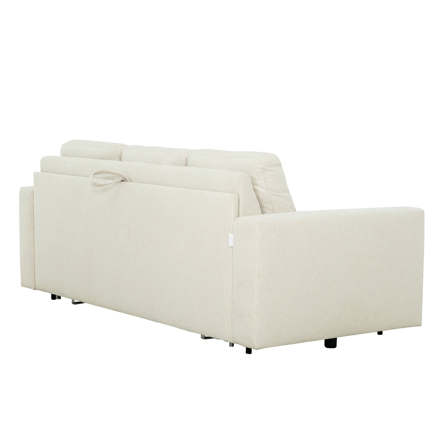 Stearns & FosterÂ® Paolo 82 in. Queen Sleeper Sofa with 5in Memory Foam Mattress