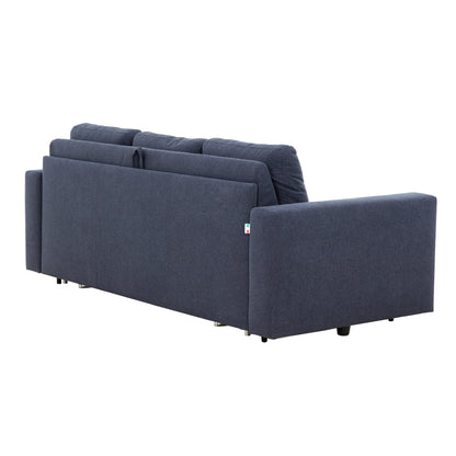 Stearns & FosterÂ® Paolo 82 in. Queen Sleeper Sofa with 5in Memory Foam Mattress