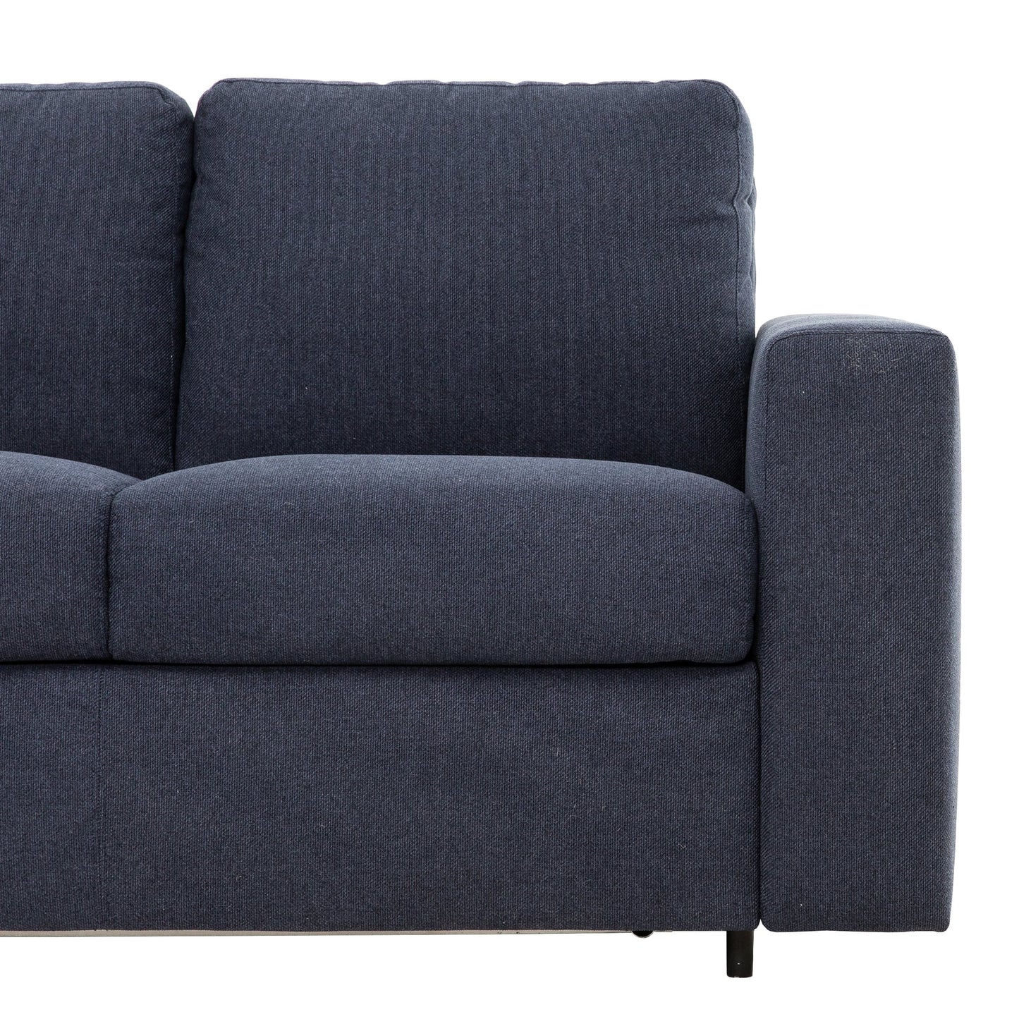 Stearns & FosterÂ® Paolo 82 in. Queen Sleeper Sofa with 5in Memory Foam Mattress