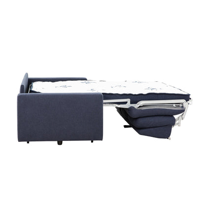 Stearns & FosterÂ® Paolo 82 in. Queen Sleeper Sofa with 5in Memory Foam Mattress
