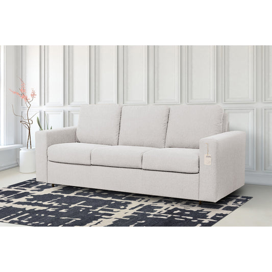 Stearns & FosterÂ® Paolo 82 in. Queen Sleeper Sofa with 5in Memory Foam Mattress