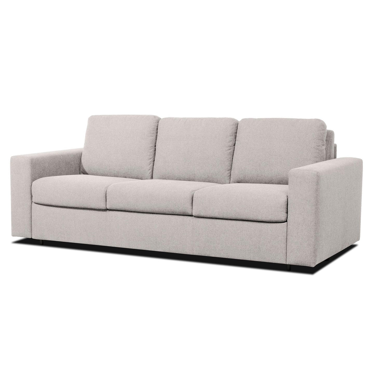 Stearns & FosterÂ® Paolo 82 in. Queen Sleeper Sofa with 5in Memory Foam Mattress