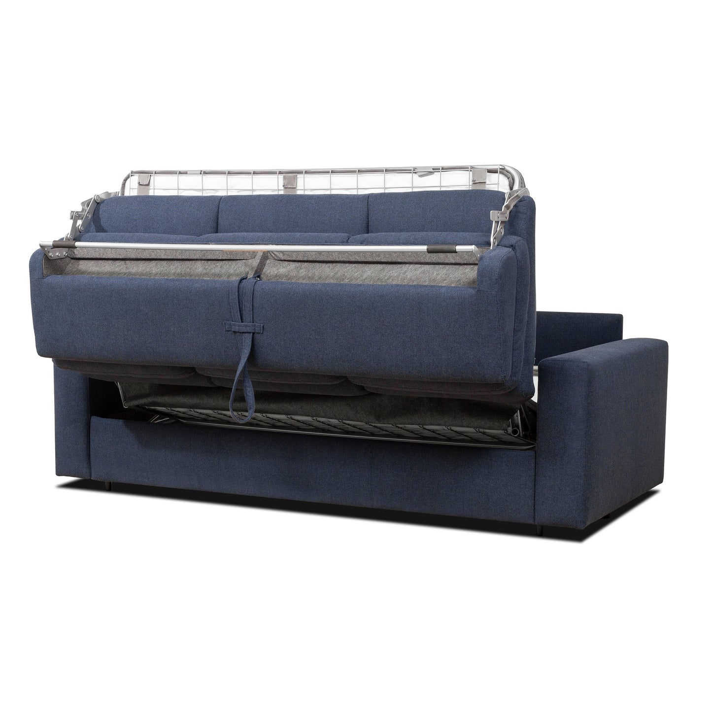 Stearns & FosterÂ® Paolo 82 in. Queen Sleeper Sofa with 5in Memory Foam Mattress