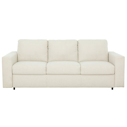Stearns & FosterÂ® Paolo 82 in. Queen Sleeper Sofa with 5in Memory Foam Mattress