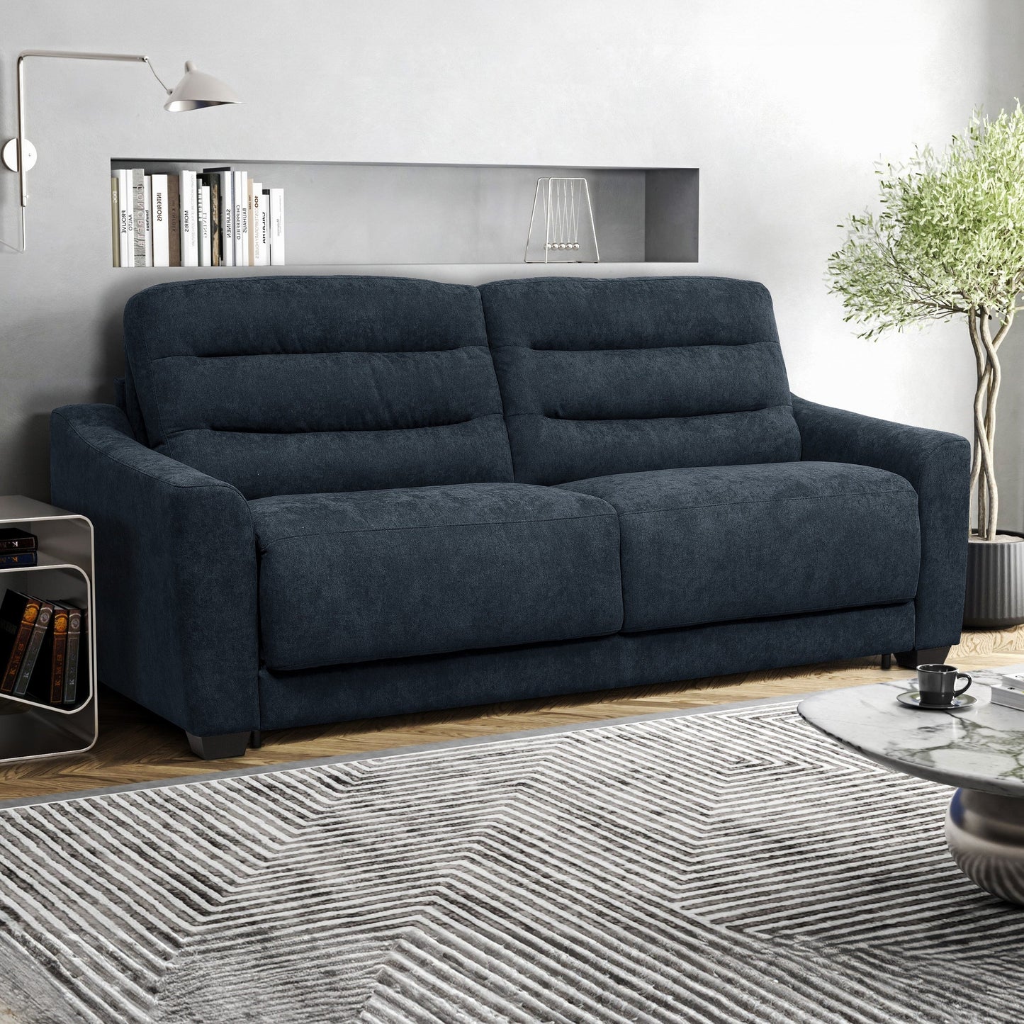 Stearns & FosterÂ® Vito 83 in. Upholstered Sofa Bed