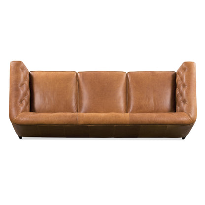 Poly & Bark Essex 89 Sofa - Full Grain Genuine Italian Leather