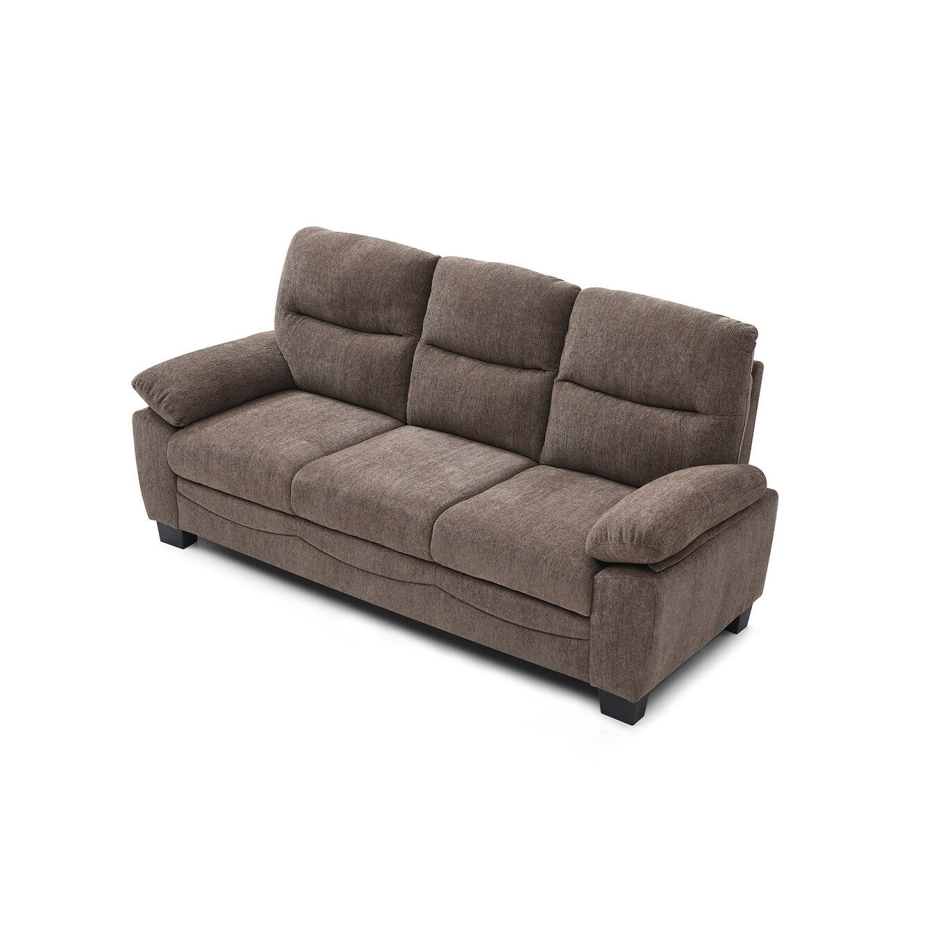 Summerton 78 in. Pillow Top Arm Polyester Straight Sofa