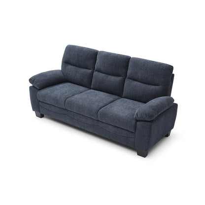 Summerton 78 in. Pillow Top Arm Polyester Straight Sofa