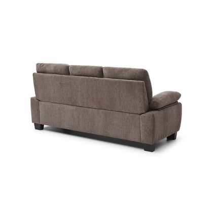 Summerton 78 in. Pillow Top Arm Polyester Straight Sofa