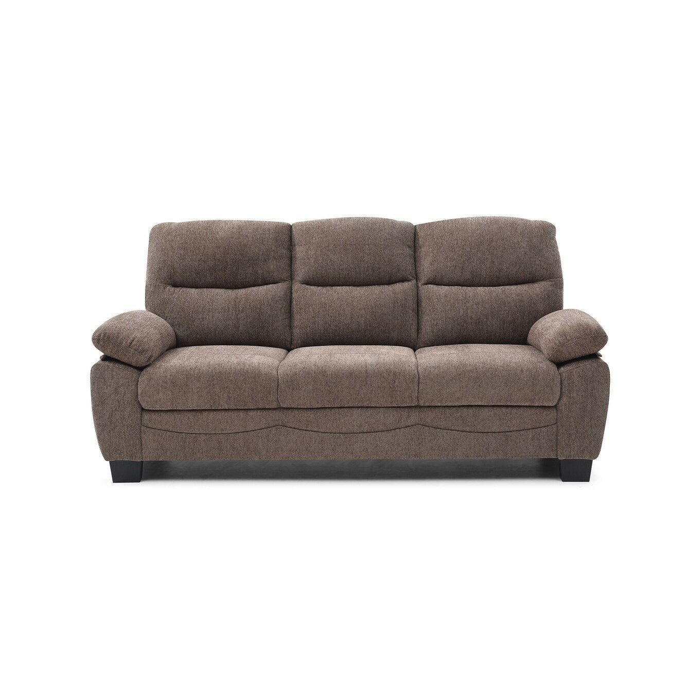 Summerton 78 in. Pillow Top Arm Polyester Straight Sofa