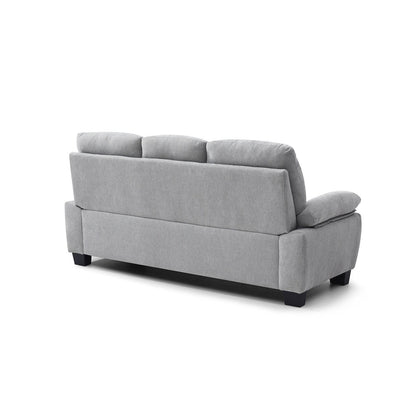 Summerton 78 in. Pillow Top Arm Polyester Straight Sofa