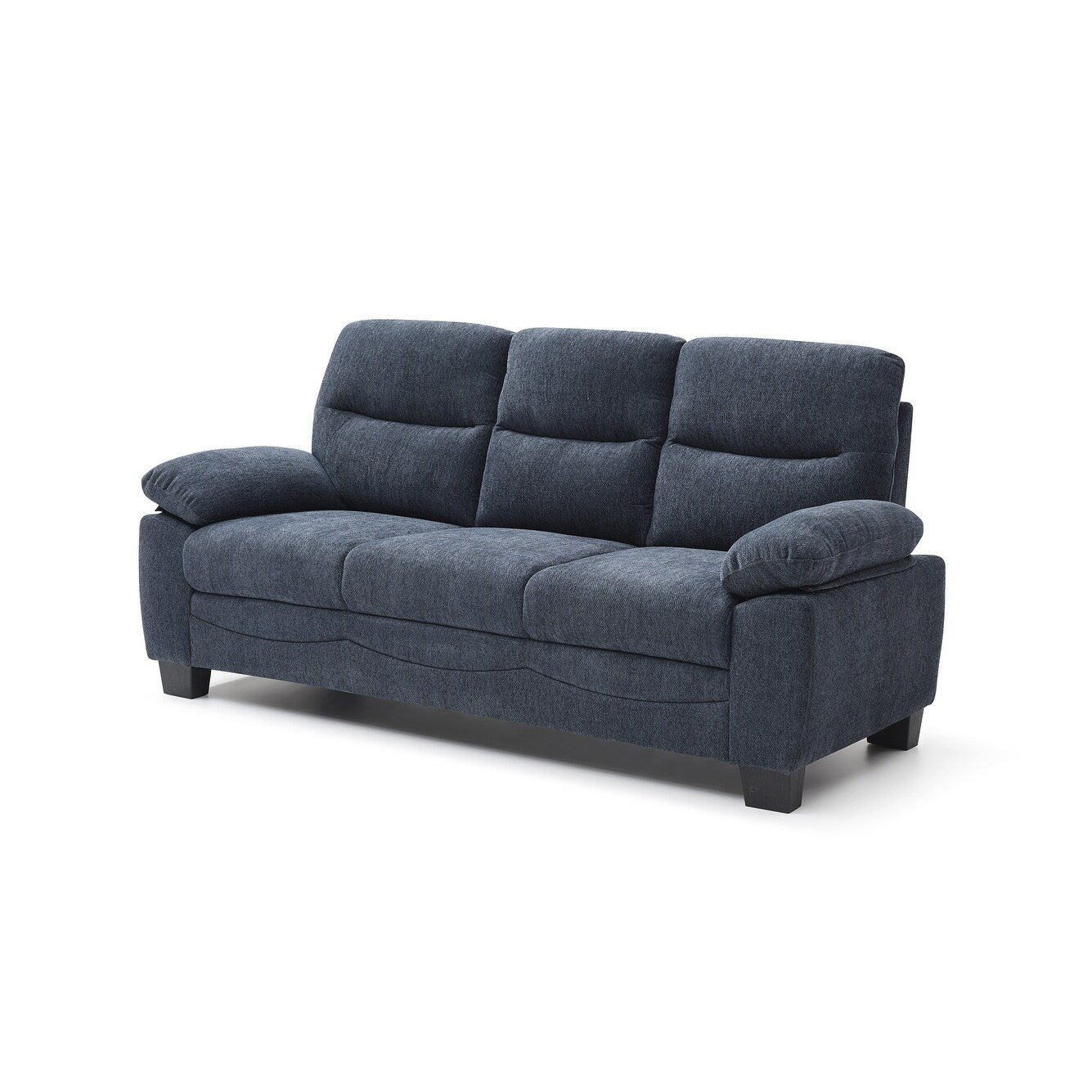 Summerton 78 in. Pillow Top Arm Polyester Straight Sofa