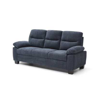Summerton 78 in. Pillow Top Arm Polyester Straight Sofa