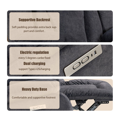 Super Comfortable Standard Size Heating and Massage Recliner Chair