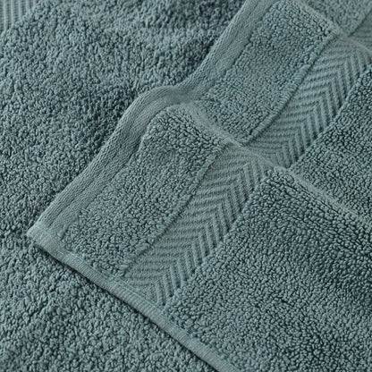 Superior Zero Twist Cotton Soft Absorbent Face Towel Washcloth Set of 12