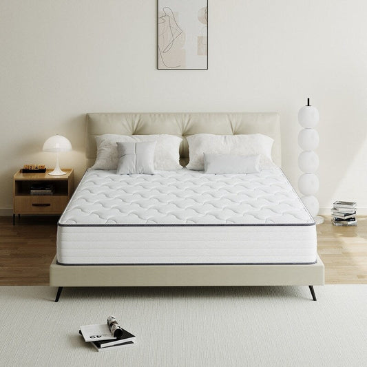 SweDrea 8/12 in Medium Firm Gel-infused Memory Foam Hybrid Mattress Cooling and Breathable with CertiPUR-US, SGS and OEKO-TEX