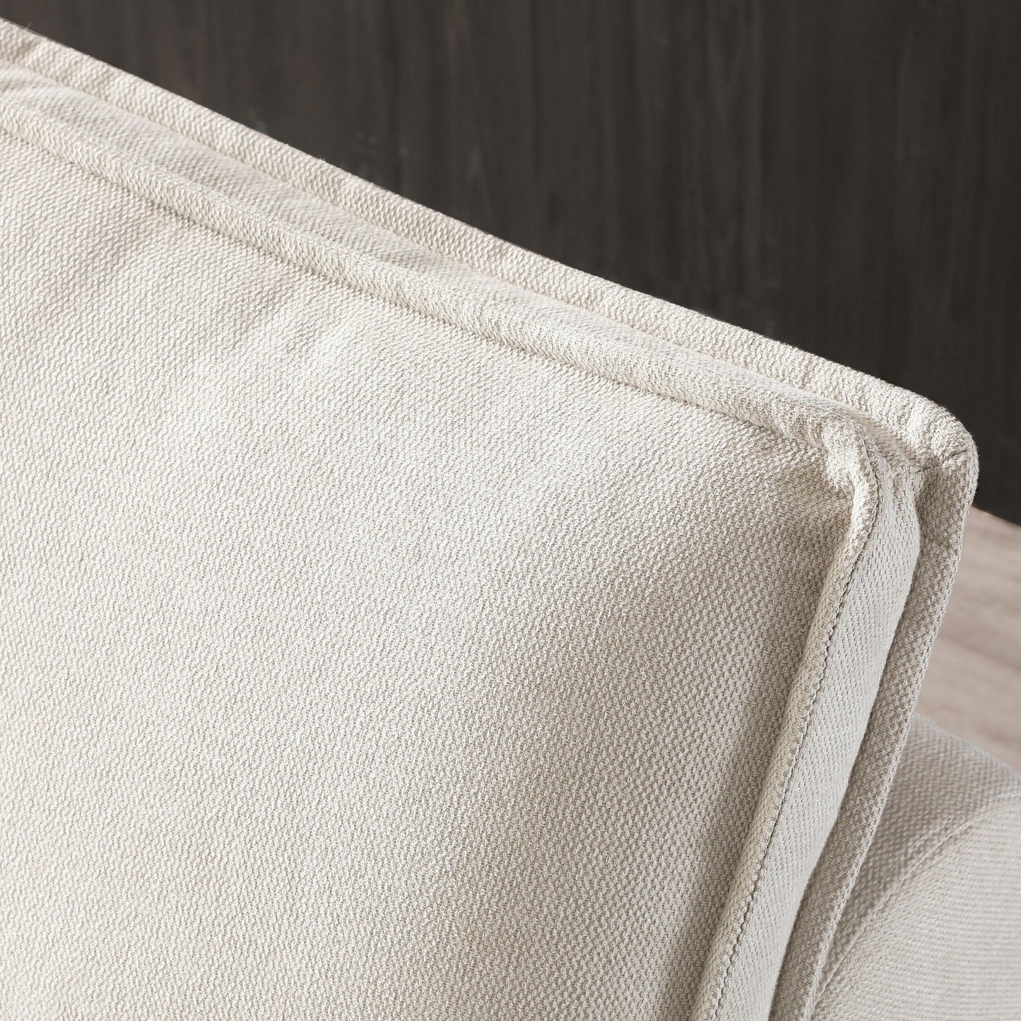 Transformable Linen Sofa Bed - Stylish Ottoman with Removable Backrest for Extra Comfort