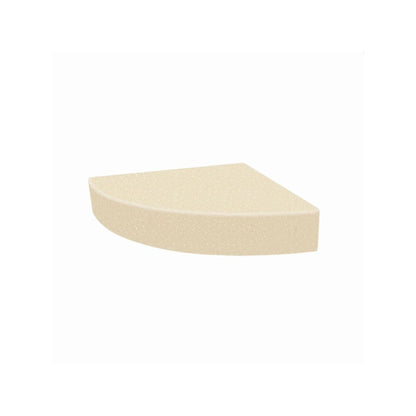 Transolid Studio 14-In X 14-In Solid Surface Wall-Mount Corner Shower Seat - 14.5 x 14.25 x 3