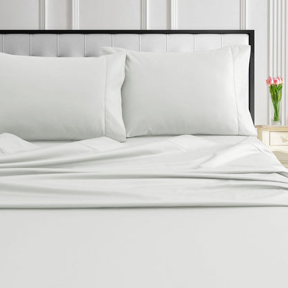 Tribeca Living 1000 Thread Count Egyptian Cotton Extra Deep Pocket Bed Sheet Set
