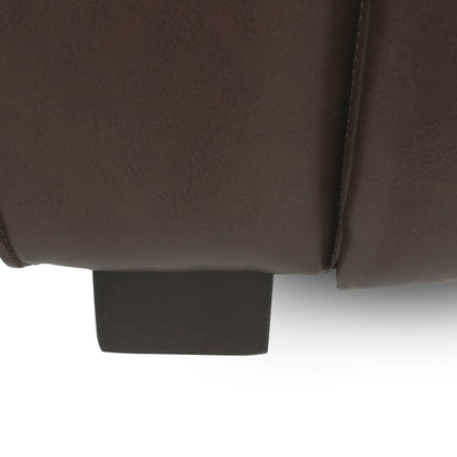 Tuxedo Arms 3-seater Sofa with Birch Wood Legs