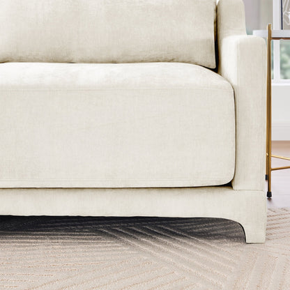 Two seater Chenille Fabric sofa