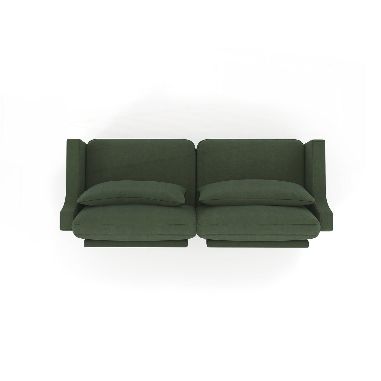 Two seater Chenille Fabric sofa