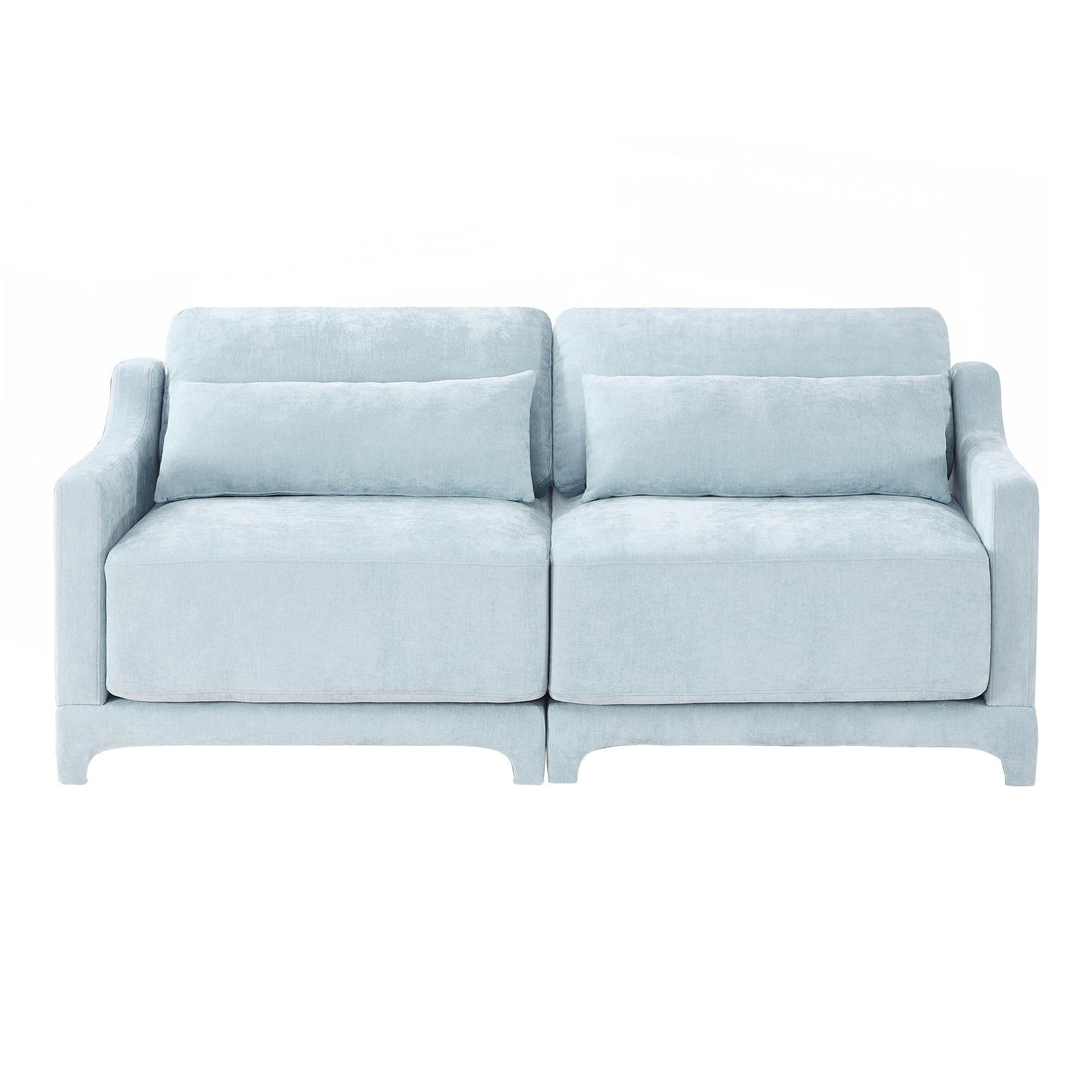 Two seater Chenille Fabric sofa