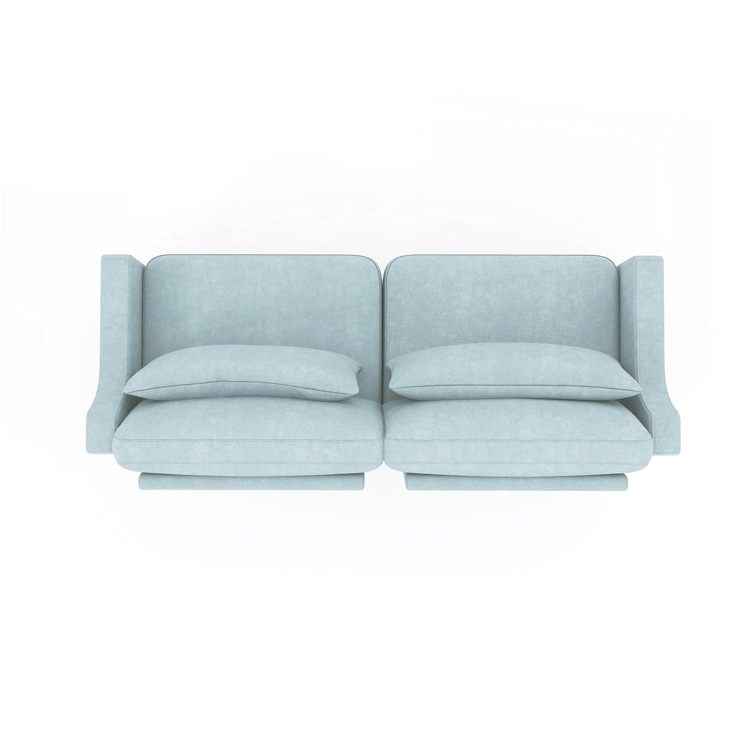 Two seater Chenille Fabric sofa