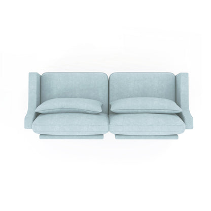 Two seater Chenille Fabric sofa