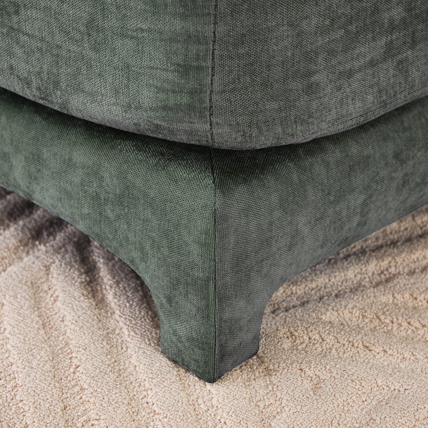 Two seater Chenille Fabric sofa
