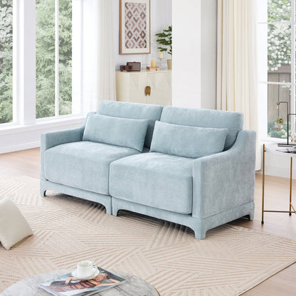 Two seater Chenille Fabric sofa