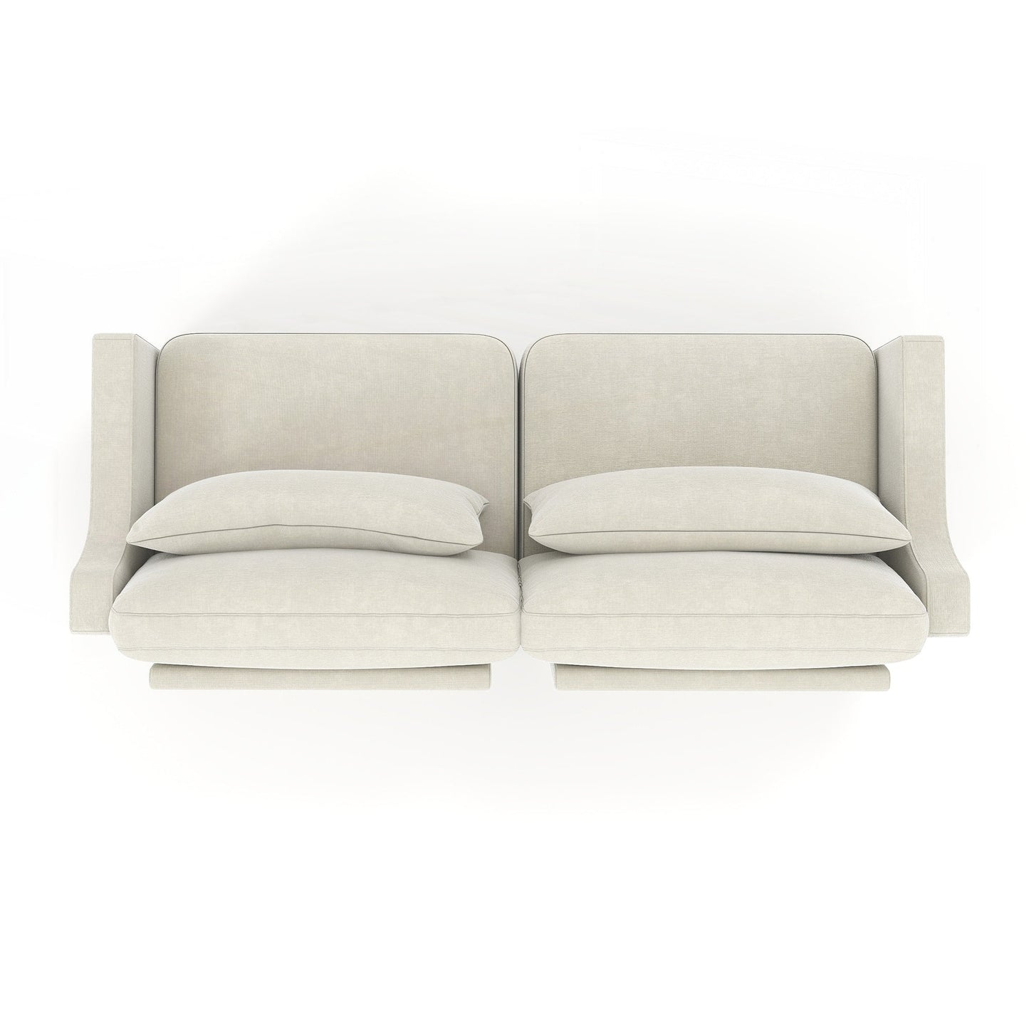 Two seater Chenille Fabric sofa