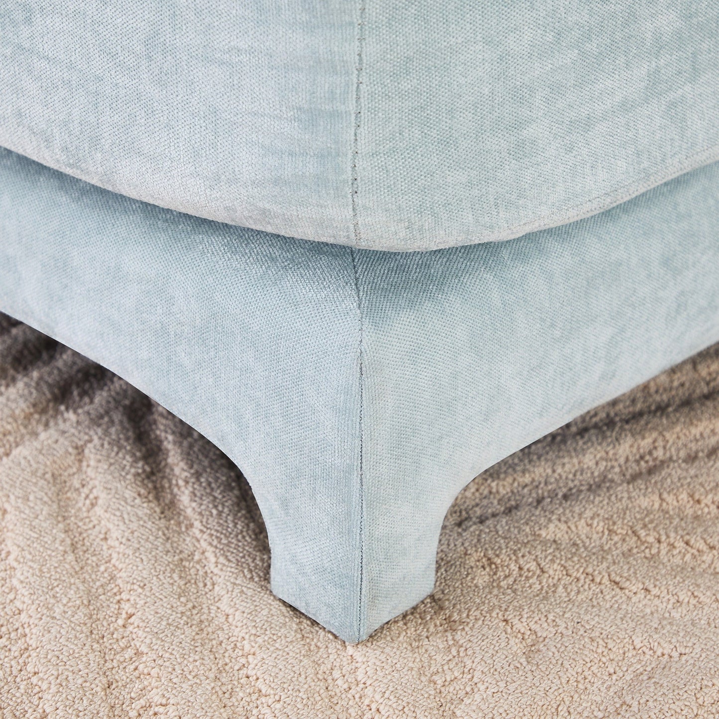 Two seater Chenille Fabric sofa
