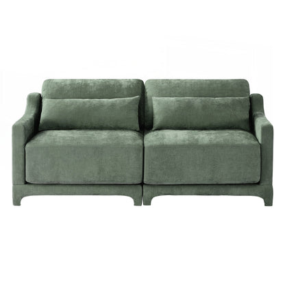 Two seater Chenille Fabric sofa
