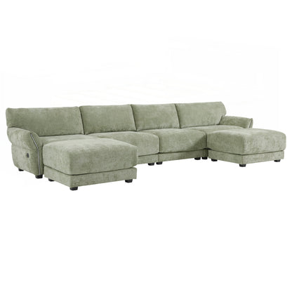 U-Shape with Extra-Wide Seat Cushion